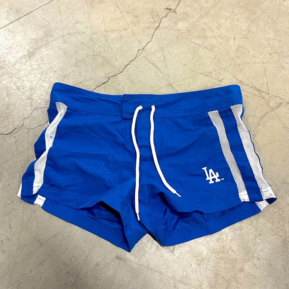 MLB women’s dodger shorts, medium